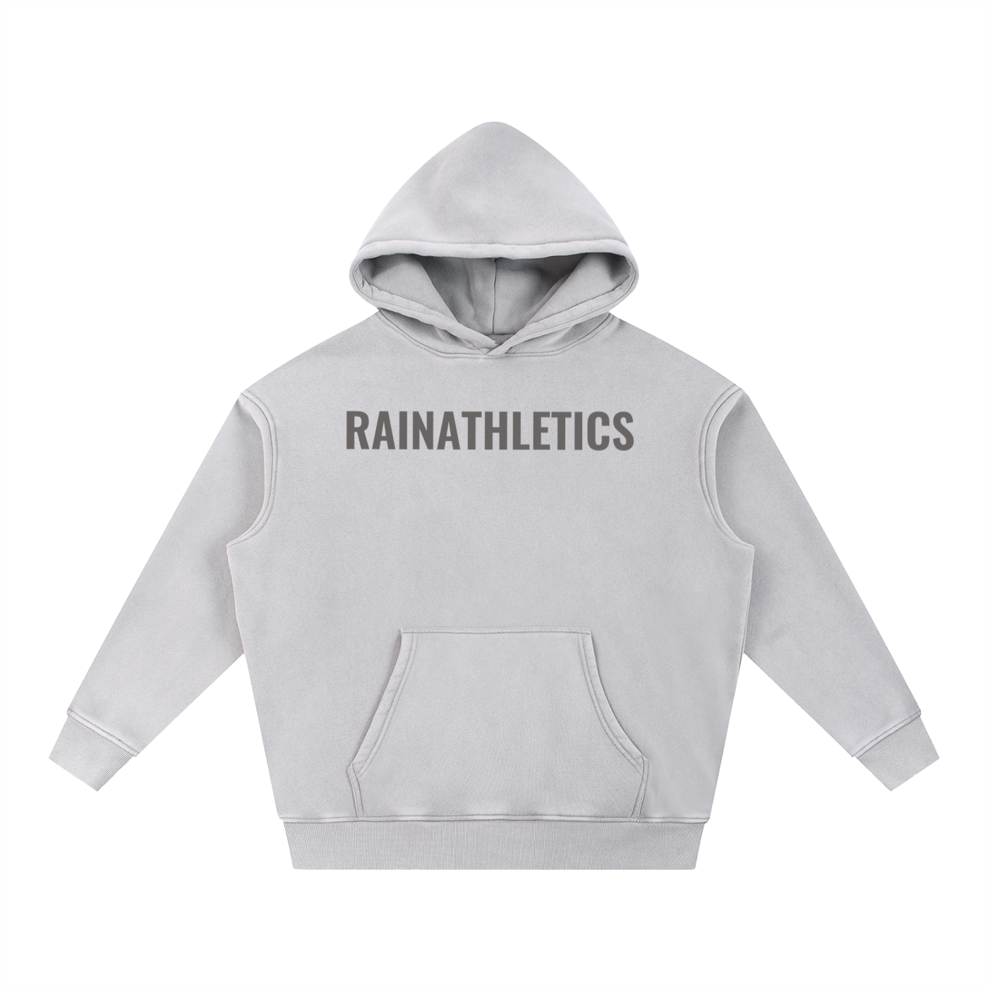 Snow Wash Fleece Oversize Hoodie