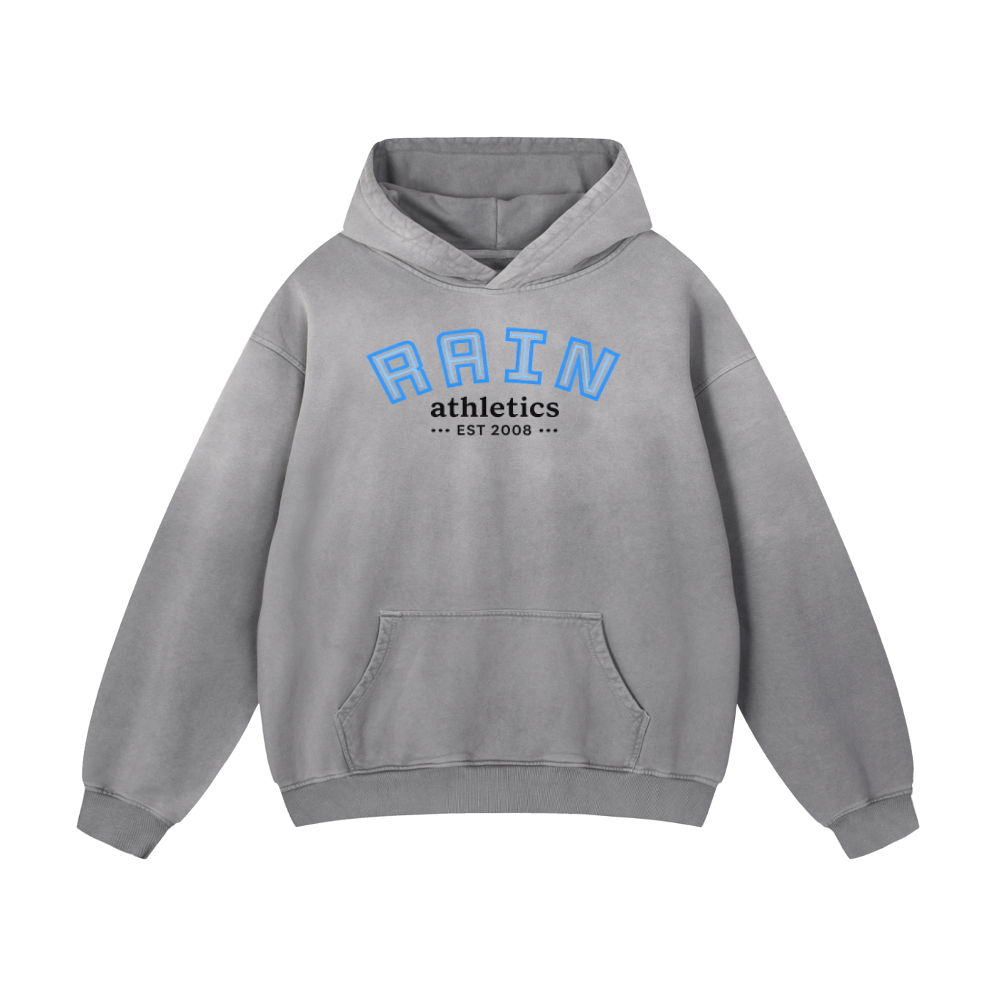 Heavyweight Sunfade Oversized "WEATHER THE SET" Hoodie
