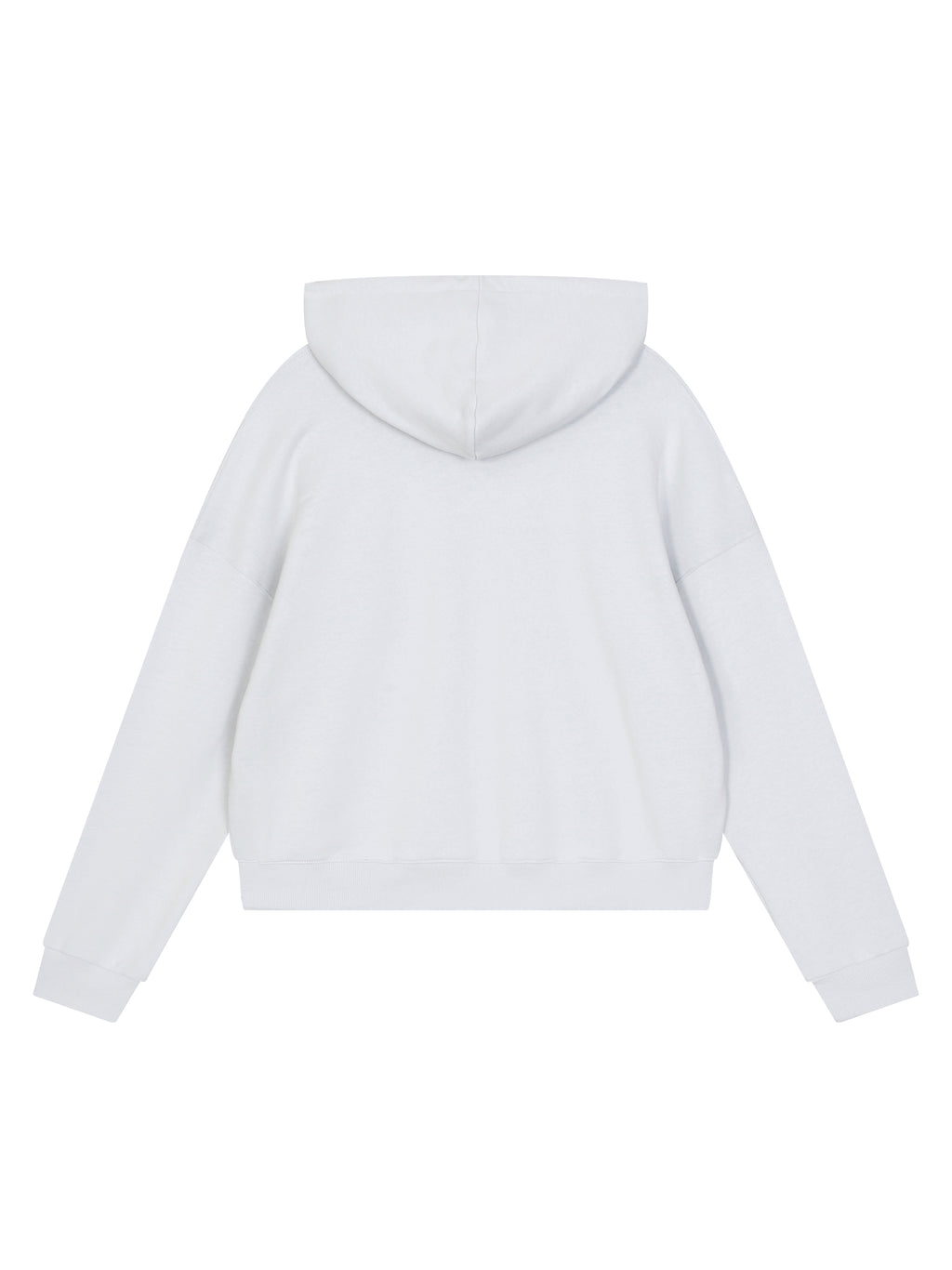 Contrast "WEATHER THE SET" Drawstring Hoodie